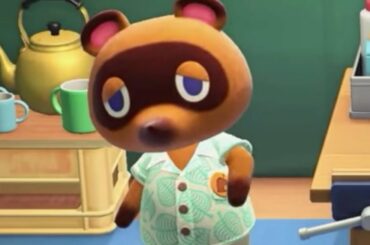 たぬきちがお腹をかくだけの動画【あつまれどうぶつの森】