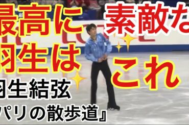 【技術解説・得点付き】羽生結弦 『パリの散歩道』全日本選手権 2013 SP