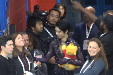 Yuzuru Hanyu 2019 AC Medal ceremony ①