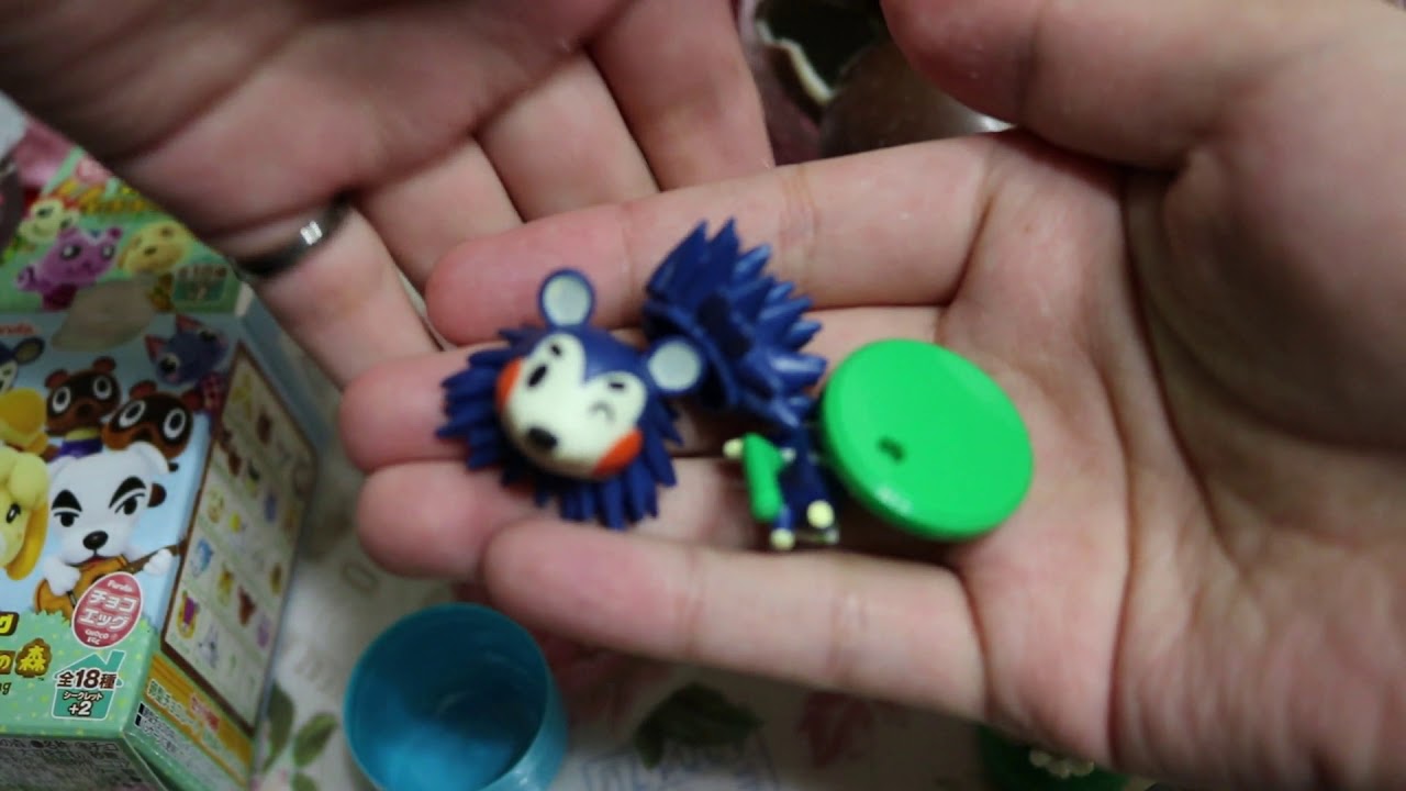 どうぶつの森チョコエッグ開封 どうぶつの森チョコエッグ開封