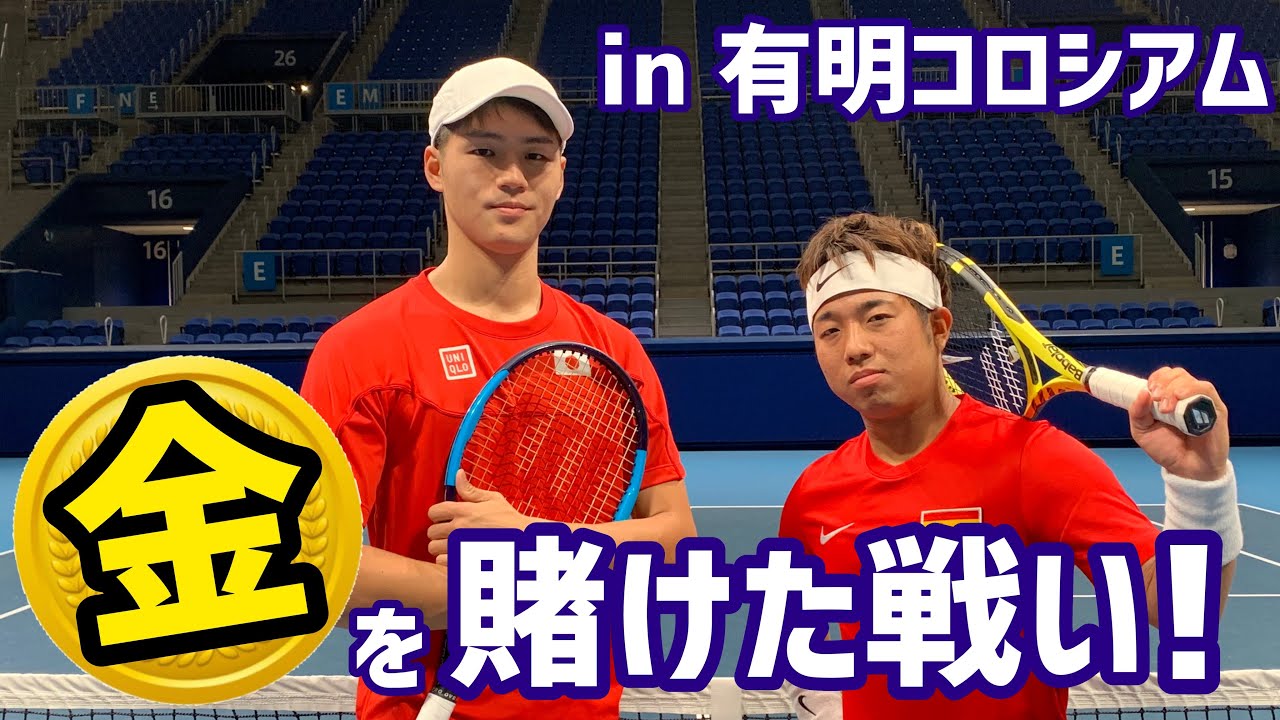 【完全再現してみた！】錦織圭×ナダル  金メダルを賭けた戦い in有明コロシアム！【テニス】