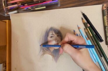 似顔絵有村架純⑥