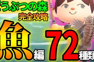【あつまれ どうぶつの森】絶対に知っておきたい超レア魚からワケあって消えた魚まで全部まとめて紹介！！【どう森】【ぽんすけ】