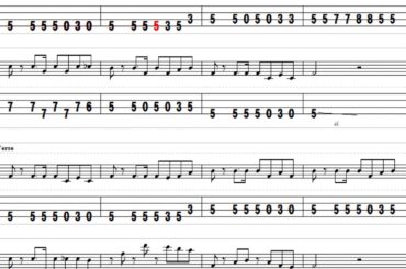 椎名林檎　公然の秘密　ベースTAB譜