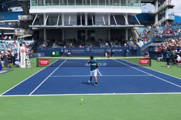 西岡が錦織に勝った瞬間　The moment Nishioka beats Nishikori