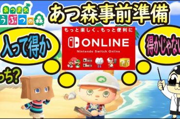 あつまれ どうぶつの森 switchon-line(スイッチオンライン)は入ったほうがいい？【あつ森】