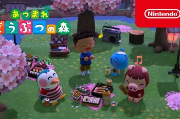 あつまれ どうぶつの森 TVCM 住民との交流篇