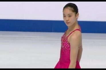 Tomoe KAWABATA ,川畑和愛 FS 世界ジュニア選手権2019