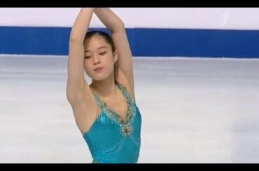 Tomoe KAWABATA ,川畑和愛 SP 世界ジュニア選手権2019