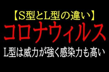 【歩いてる人が突然死】コロナウィルス【拡散力が強いのはL型】
