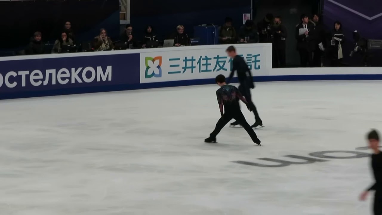 shomauno rostelecomcup2019 公式練習great spirit 宇野昌磨 shomauno rostelecomcup2019 公式練習great spirit 宇野昌磨