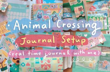 Animal Crossing New Horizons Journal Setup 🏝   | Rainbowholic