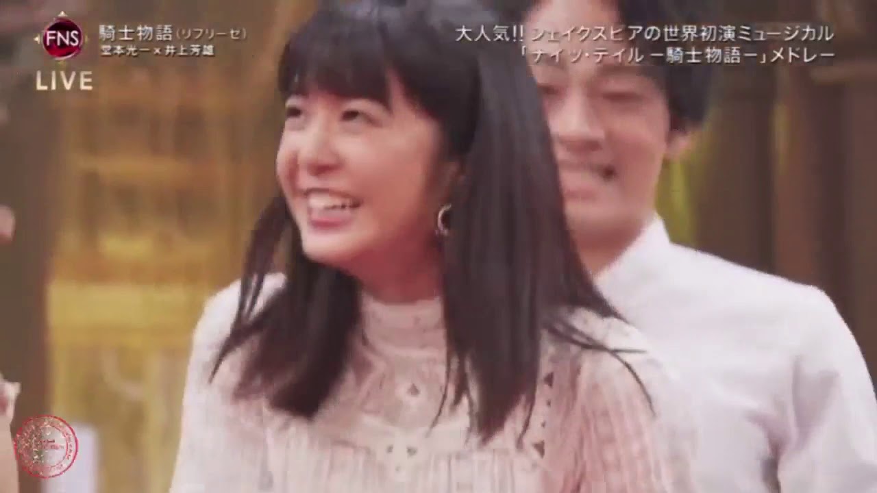 【上白石萌音】骑士物语＋なごり雪 2018年FNS歌谣祭cut