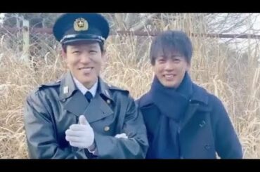 cutドラマ「テセウスの船」竹内涼真と鈴木亮平のイケメンオフショット