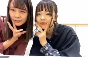 (HD)奥本陽菜(Hinano Okumoto)AKB48チーム8(広島県)/立仙愛理_SHOWROOM 2020年3月19日19時27分[1080p60fps]