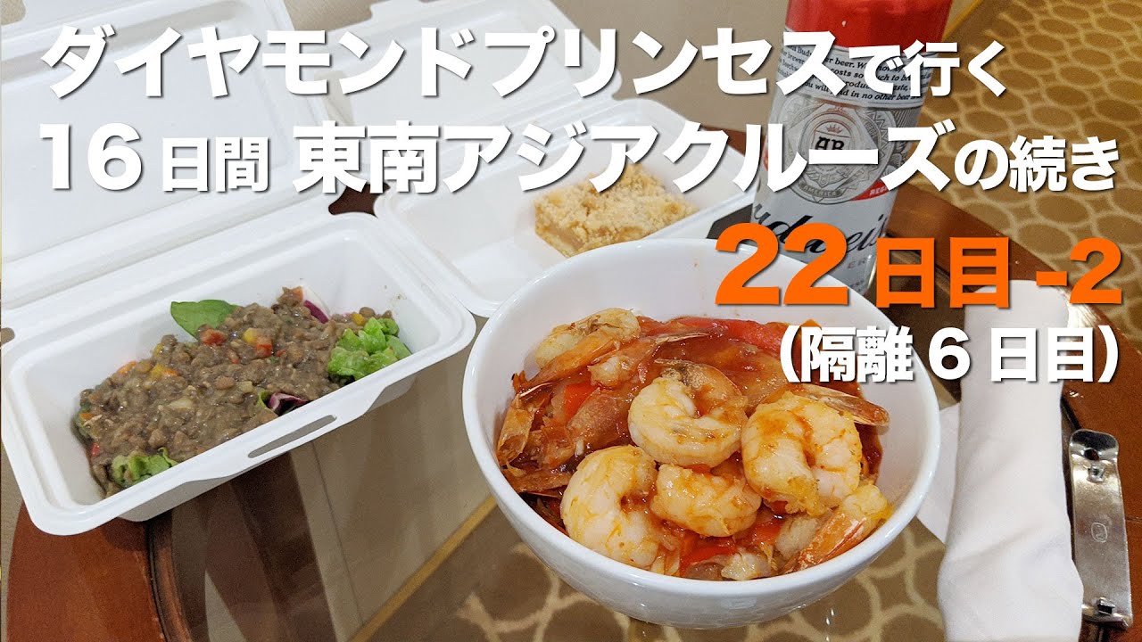 ダイヤモンドプリンセスで行く「初春の東南アジア大航海16日間クルーズ」22日目後編