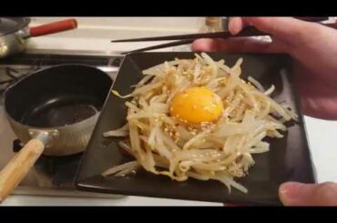 田中みな実でも作れるおつまみ、もやしのナムル、ユッケ【ASMR】