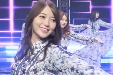 FNS音楽特別番組 乃木坂46「シンクロニシティ」センター：白石麻衣 卒業前 音楽特番ラスト出演 2020.02.21