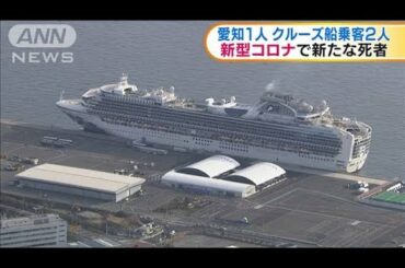 新型コロナ　クルーズ船乗客ら3人が死亡(20/03/24)