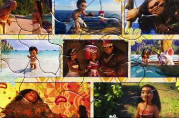 Moana Puzzle Panorama Puzzle 3  モアナと伝説の海  パズル  パノラマパズル 3