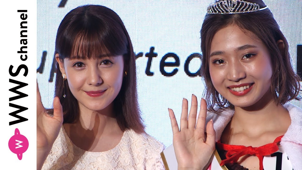 トリンドル玲奈がグランプリ受賞の宮野真菜にアドバイス！「夢を持つことが大事」
