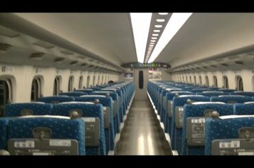 新型コロナ影響深刻 春休みなのに空席ヤバイ コロナウイルスでガラガラ 上り東京行き のぞみ 普通車車内 2020.3.25 01677