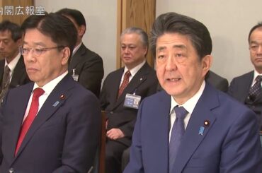 新型コロナウイルス感染症対策本部（第２３回）-2020年3月26日