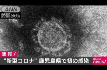 鹿児島県で初の新型コロナウイルス感染を確認(20/03/27)