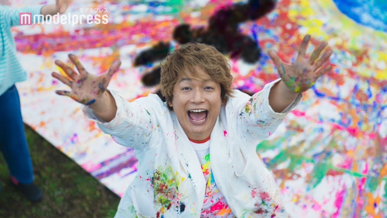 香取慎吾、アート制作初披露 「キットカット」新TVCM「今、伝えたいこと」篇