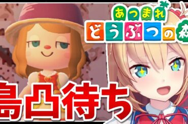 【あつまれどうぶつの森】ホロメンくるまで終われない！島凸待ち！【ホロライブ/赤井はあと】
