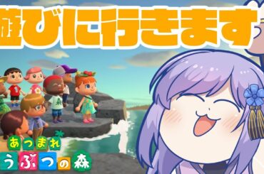 🔴みんなの島に遊びに行きます【あつまれどうぶつの森】