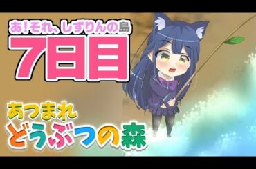 🔴【あつまれどうぶつの森】７日目、新しい案内所ーーー！！とイトウ。【にじさんじ/静凛💜】