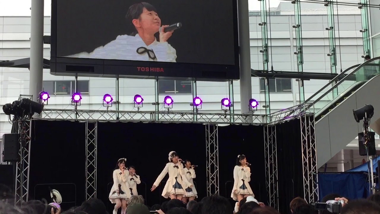 20160507 AKB48 チーム8  福井駅西口再開発ビル「ハピリン」オープニングイベント1部