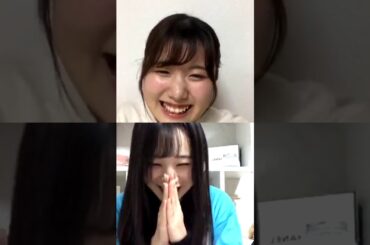 20200403 横山結衣 (AKB48 チーム8) Instagram Live - コラボ配信