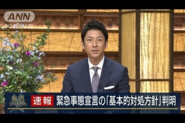 緊急事態宣言の「基本的対処方針」判明(20/04/06)