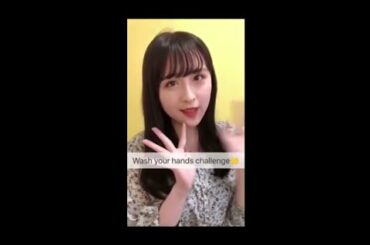 Wash Your Hands Challenge Sayaya AKB48