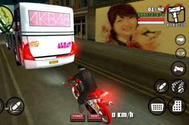Game gta sa ngejar Bus Akb48