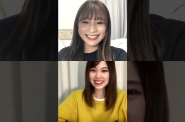 20200407 吉川七瀬 (AKB48 チーム8) Instagram Live w/左伴彩佳