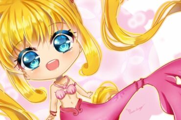 [Speed paint ibispaint] Luchia Nanami-Mermaid Melody