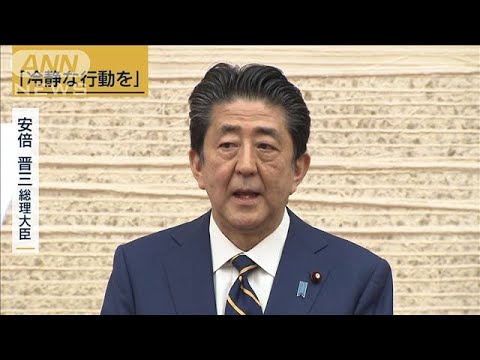 史上初の『緊急事態宣言』総理「行動を変えること」(20/04/07)