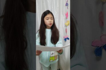 『モアナと伝説の海』主題歌”どこまでも～”How Farl'll Go～歌ってみた【9歳】読譜version