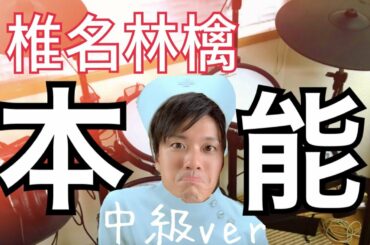 プロドラマーが叩いてみた【椎名林檎 / 本能 中級Ver 】