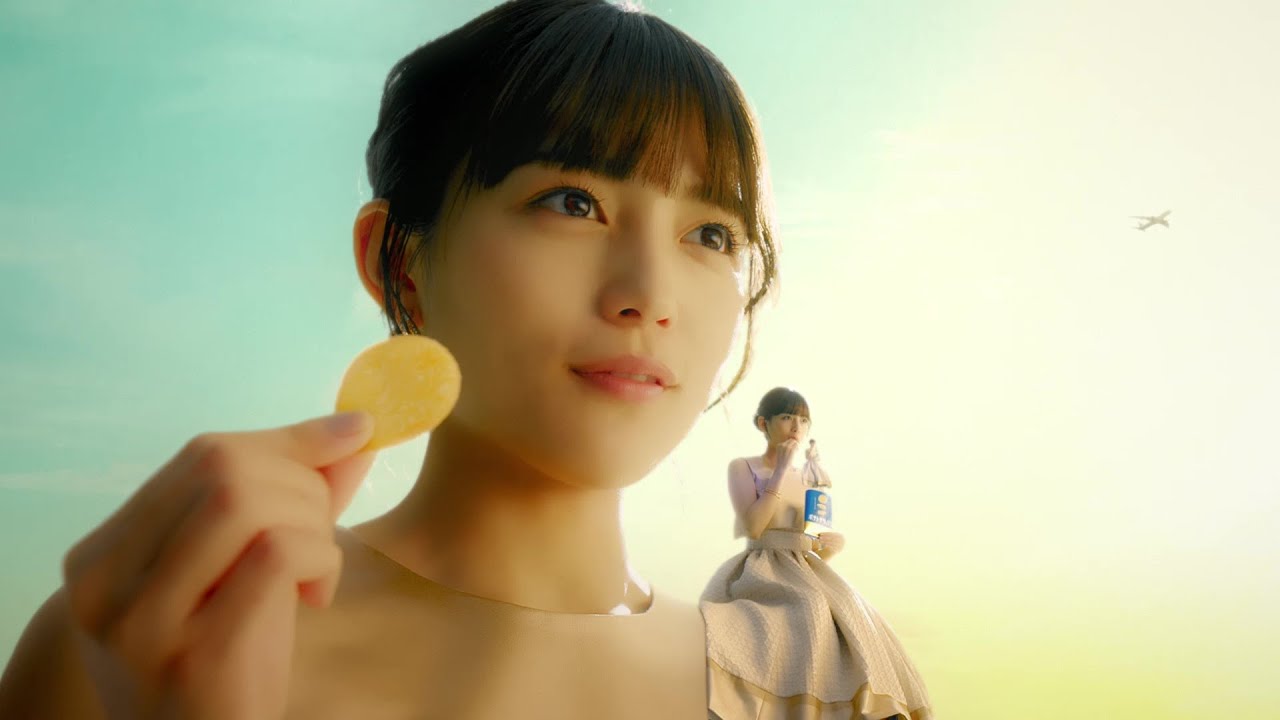 川口春奈、東京タワーの3倍の大きさ"第5形態"ハルナデラックスに！ポテトデラックス新CM公開