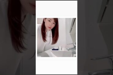 日本を代表する超絶美人 福原 遥さんの手洗いうがい講座  コロナ対策