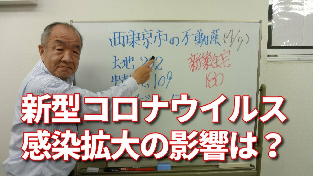 新型コロナウイルス感染拡大による西東京市の不動産への影響を解説します【不動産リポート】 新型コロナウイルス感染拡大による西東京市の不動産への影響を解説します【不動産リポート】