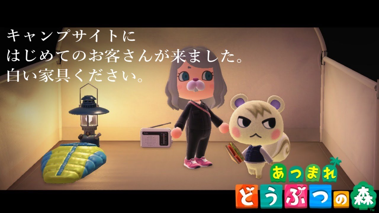 【あつまれどうぶつの森】この子の名前はジュン。ところでおしゃれな白い家具お持ちの方いませんか？【杏戸ゆげ / ブイアパ】