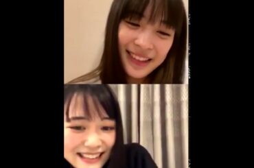 広瀬すず 大原櫻子 インスタライブ 2020-04-10