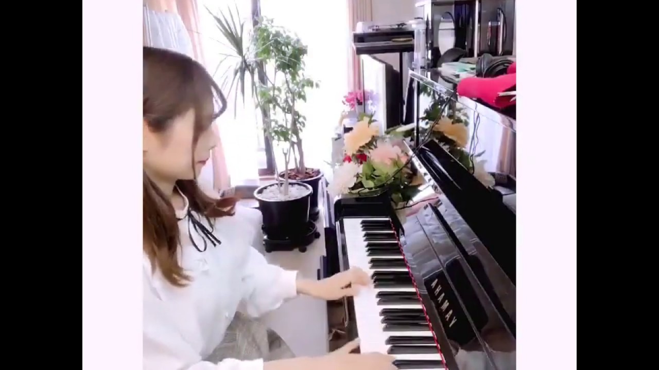 AKB48『365日の紙飛行機』ピアノで即興で弾いてみる