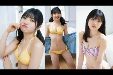 AKB48 村山彩希『月刊エンタメ 2020年4月号』カフェで働く水着グラビア＆オフショット！yuiri murayama