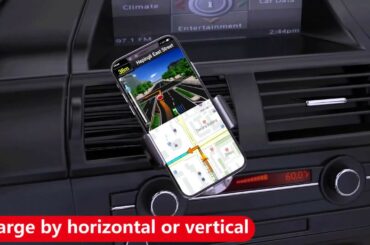 NANAMI Wireless Car Charger Mount,7 5W 10W Fast Charging Auto Clamping Car Phone Holder | TipsAdvice